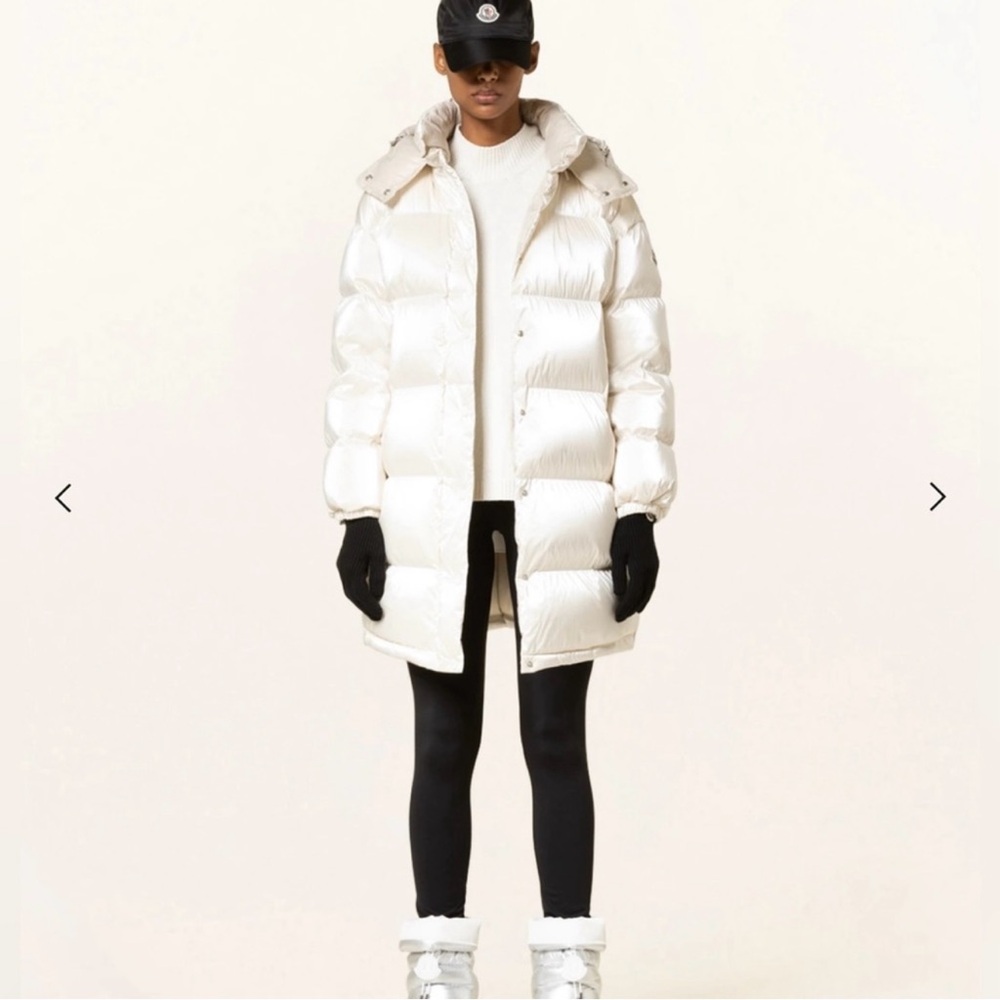 Moncler Cream Puffer Jacket